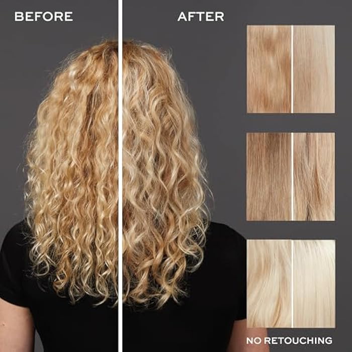 John Frieda 8.3 Ounce Shampoo for Blonde Hair, Violet Crush Purple Shampoo, Neutralizes Brassy Yellow Tones, Blonde Toner for Bleached, Platinum - Image 4